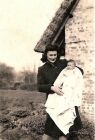 Barbara with Dawn, c.1943.