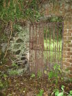 Gate in to walled garden, Seskinore.