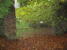 Gate in to walled garden, Seskinore.